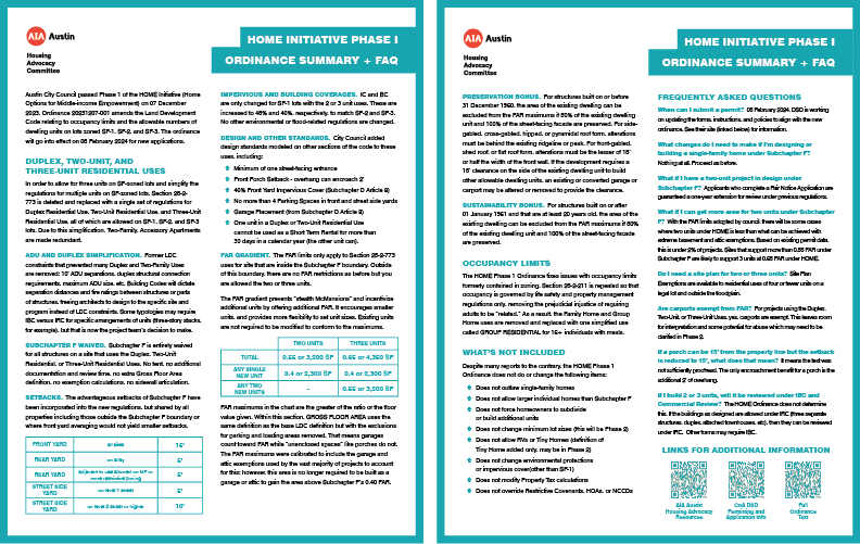 HOME Phase 1 Summary Handout